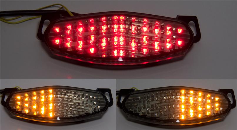 Integrated LED TailLight Turn Signals Ninja 650R/ER6  09-11